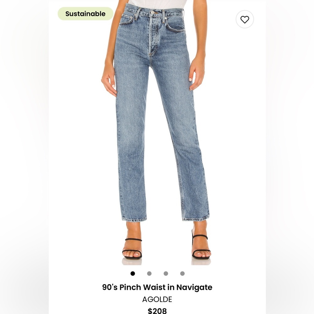 AGOLDE 90’s Pinch Waist in Navigate
